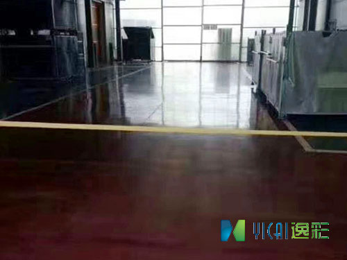 彩色密封固化剂地坪